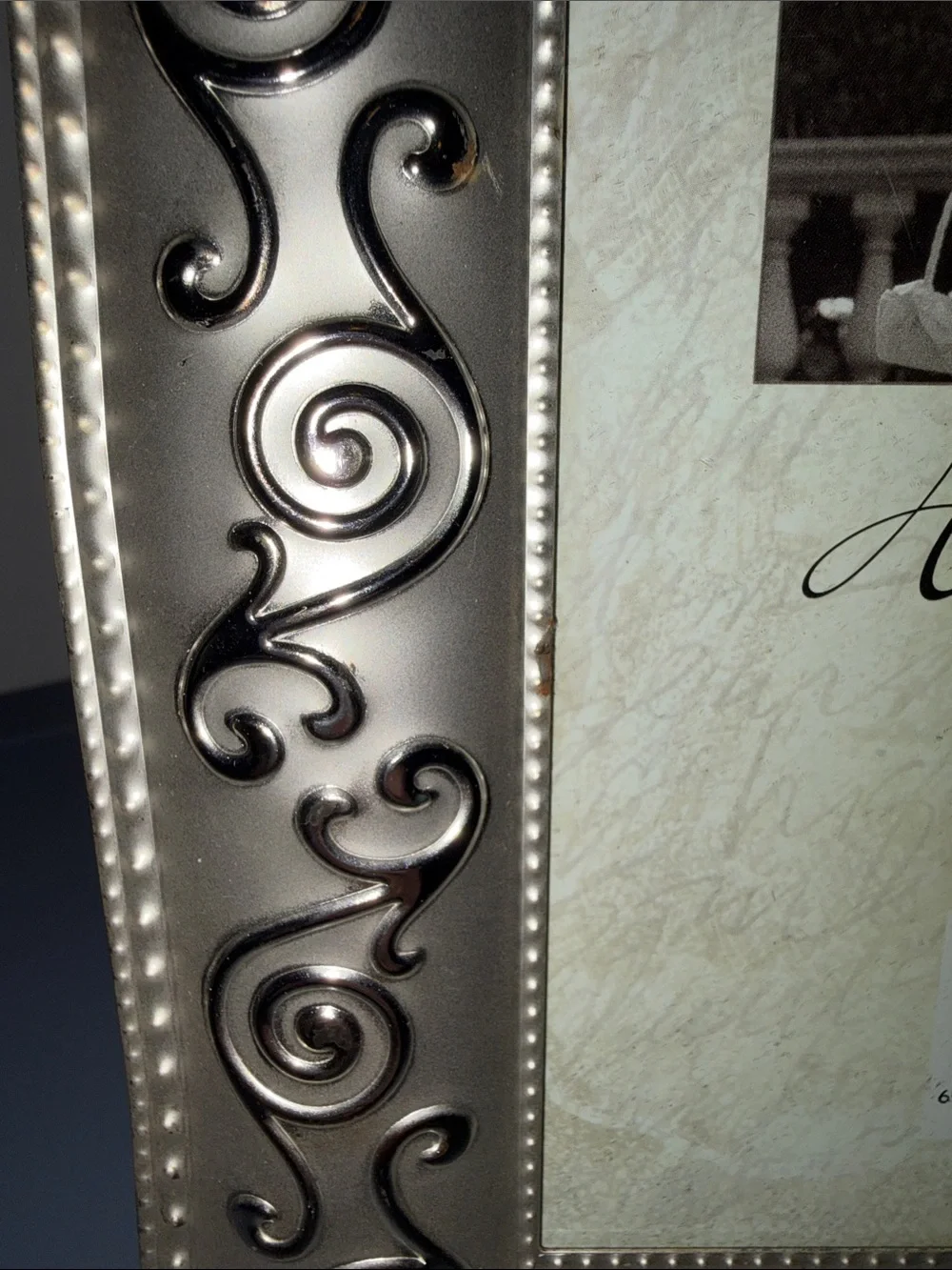 Heirloom Silver Ornate Picture Frame - 5 x 7 in
